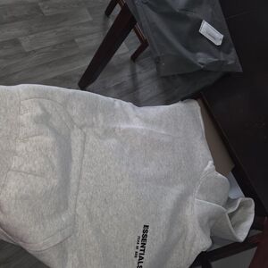 Essentials Heather Gray Hoodie